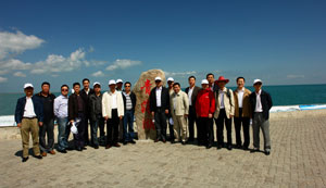 来自中央部门、央企和浙江省的首批18名援青干部